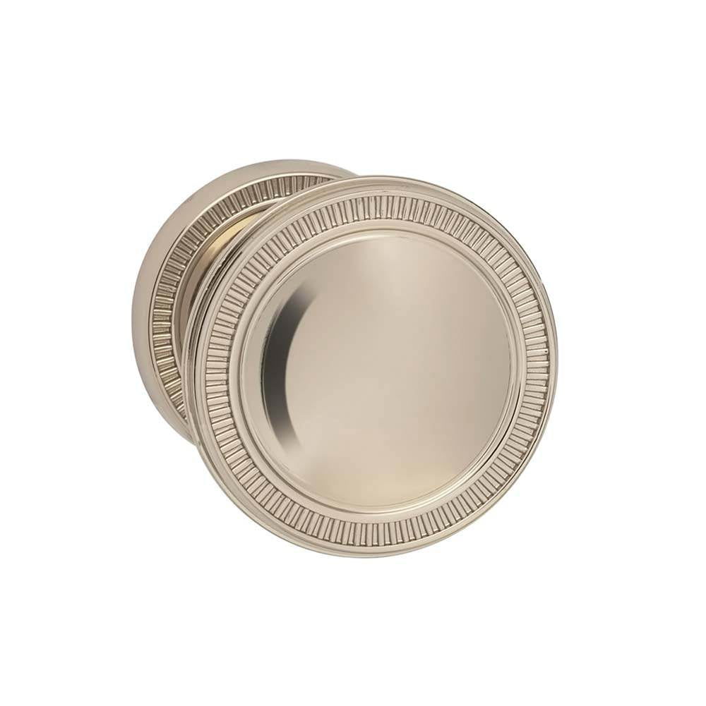 OMNIA - Milled Knob 50 mm Rose Pa US14 - Lacquered Polished Nickel Plated