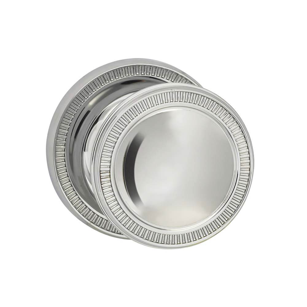 OMNIA - Milled Knob 67 mm Rose Pa US26 - Polished Chrome Plated