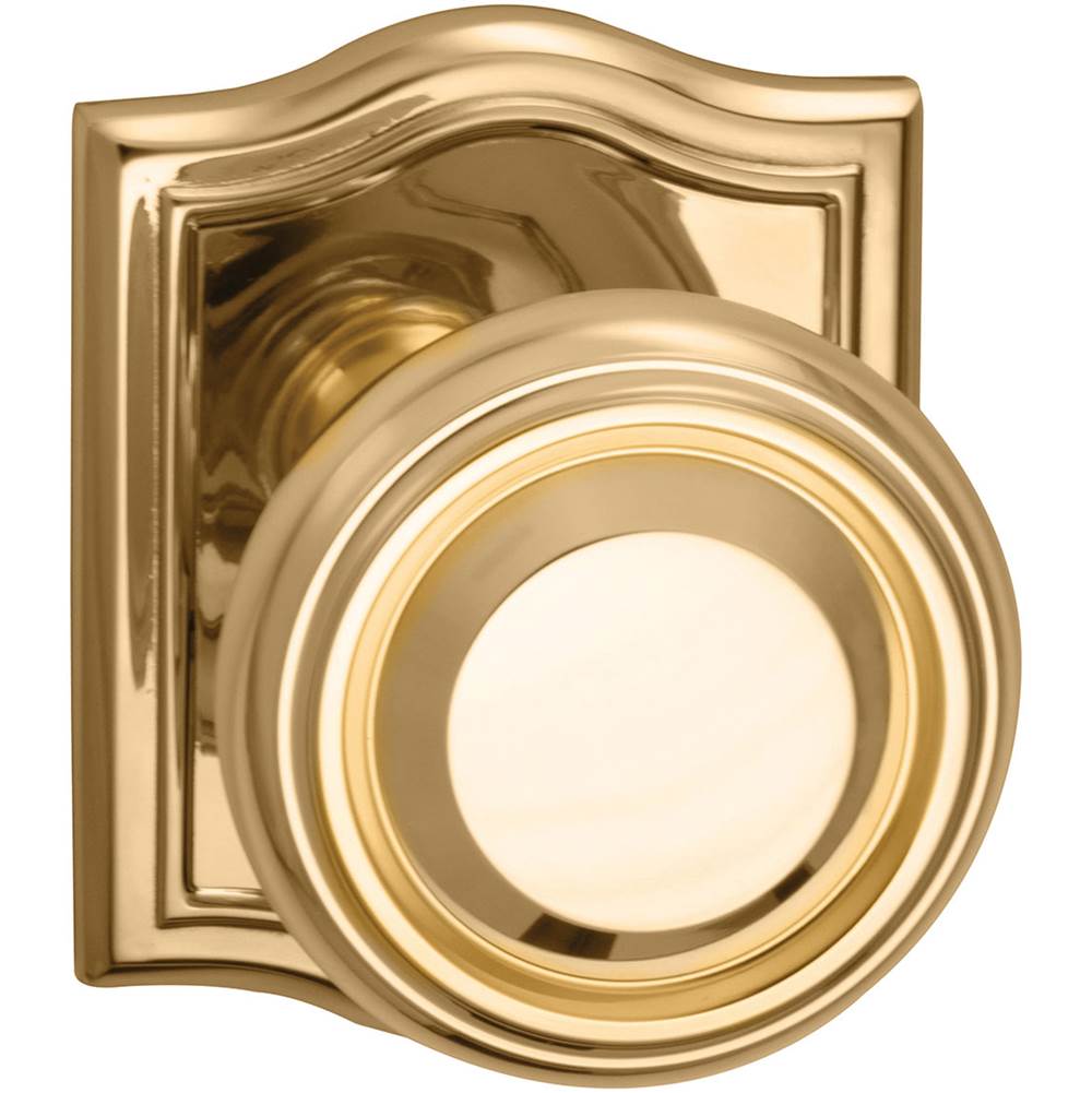 OMNIA - Trad.Kn,Arch Rose,Pass. US3 - Lacquered Polished Brass