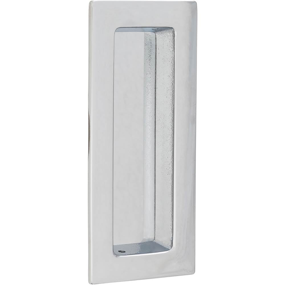 OMNIA - Contemporary Flush Pull US26 - Polished Chrome Plated