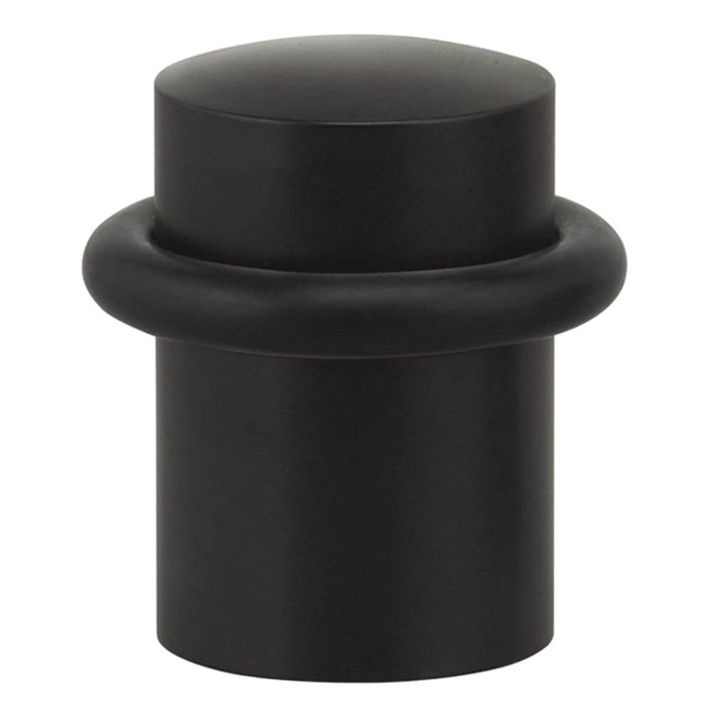 OMNIA - Door Stop 1-3/4''Hx1-1/8''D 10B - Lacquered Oil Rubbed Black
