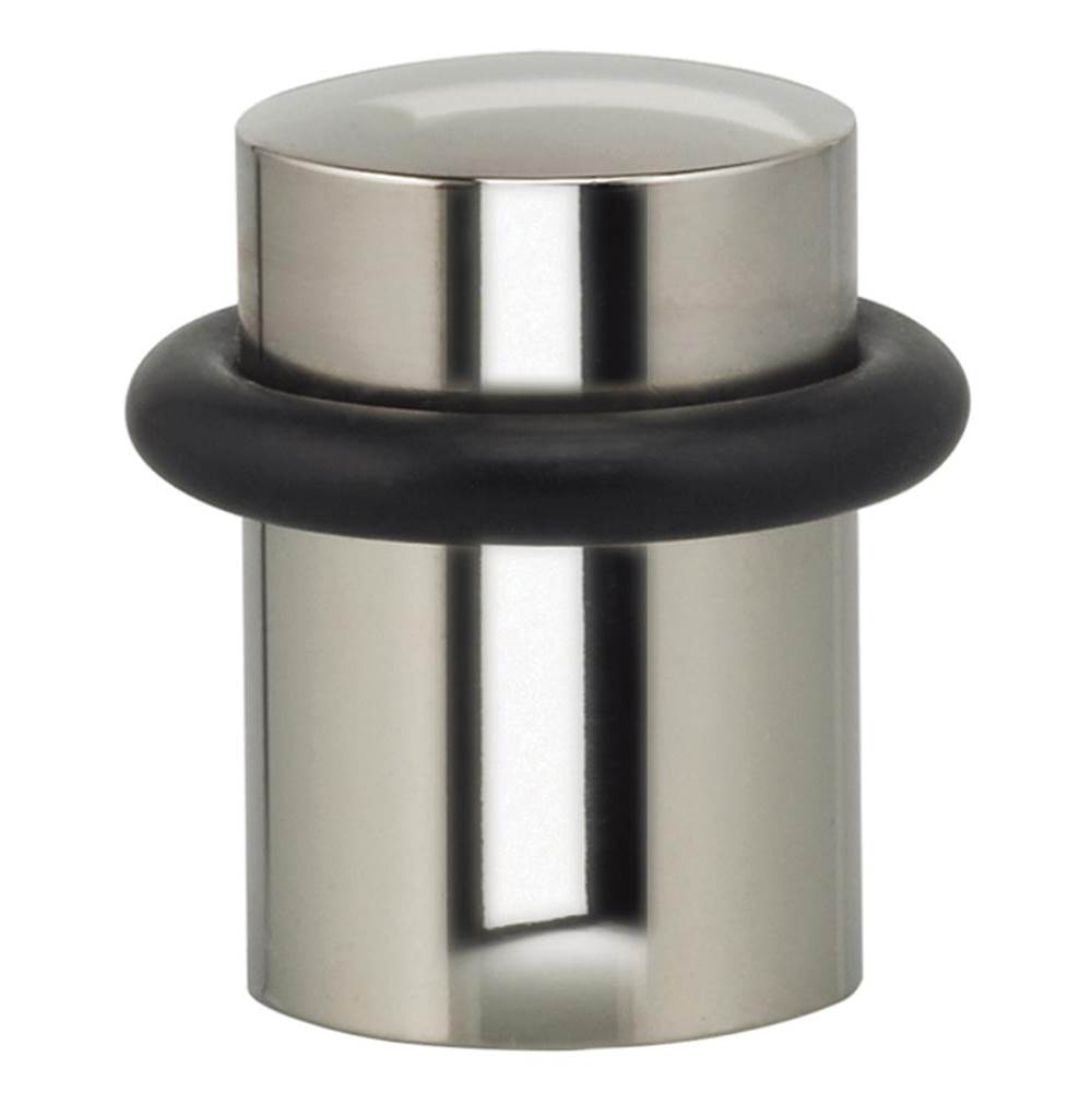 OMNIA - Door Stop 1-3/4''Hx1-1/8''D US14 - Lacquered Polished Nickel Plated