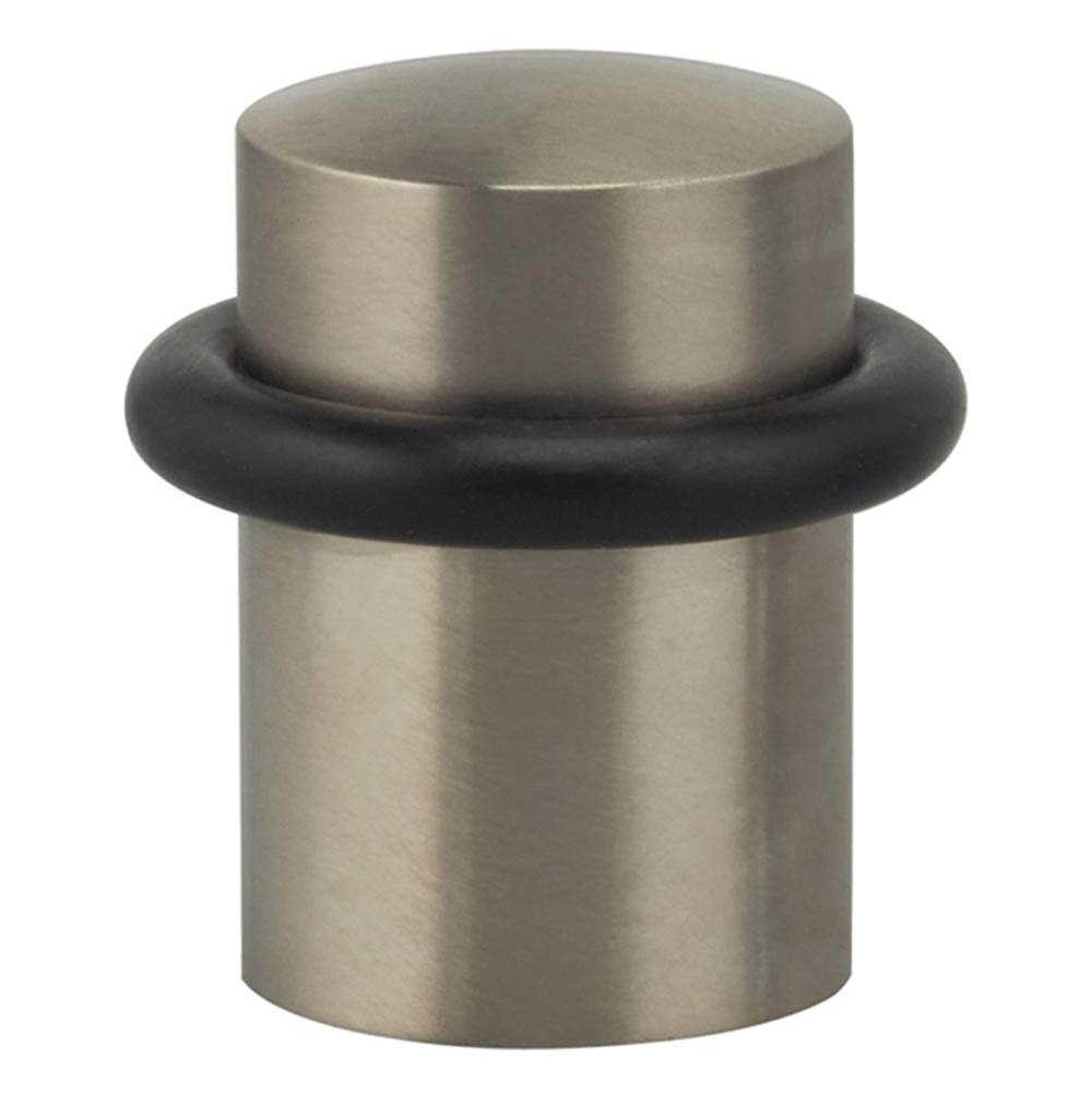 OMNIA - Door Stop 1-3/4''Hx1-1/8''D US15 - Lacquered Satin Nickel Plated