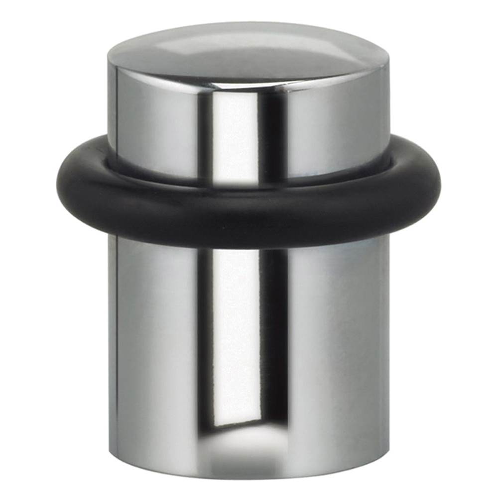 OMNIA - Door Stop 1-3/4''Hx1-1/8''D US26 - Polished Chrome Plated
