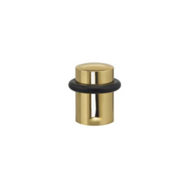 OMNIA - Door Stop 1-1/4''H X 7/8''D US3 - Lacquered Polished Brass