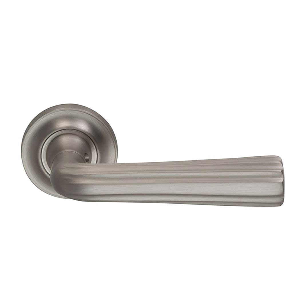 OMNIA - Passage Set 238/138 with 013 US15 - Lacquered Satin Nickel Plated