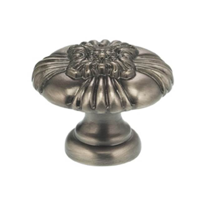 OMNIA - 1-3/8'' Dia. Cabinet Knob US15A - Lacquered Pewter