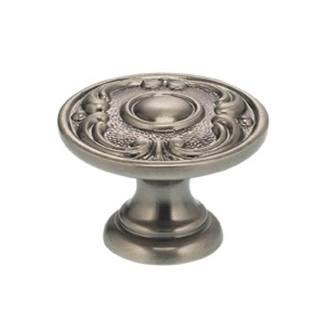 OMNIA - 1-1/8'' Dia. Cabinet Knob 15A - Lacquered Pewter