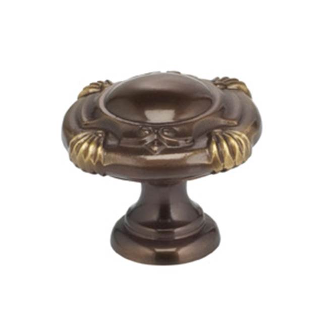 OMNIA - 1-3/16'' Dia. Cabinet Knob Sb - Lacquered Shaded Bronze