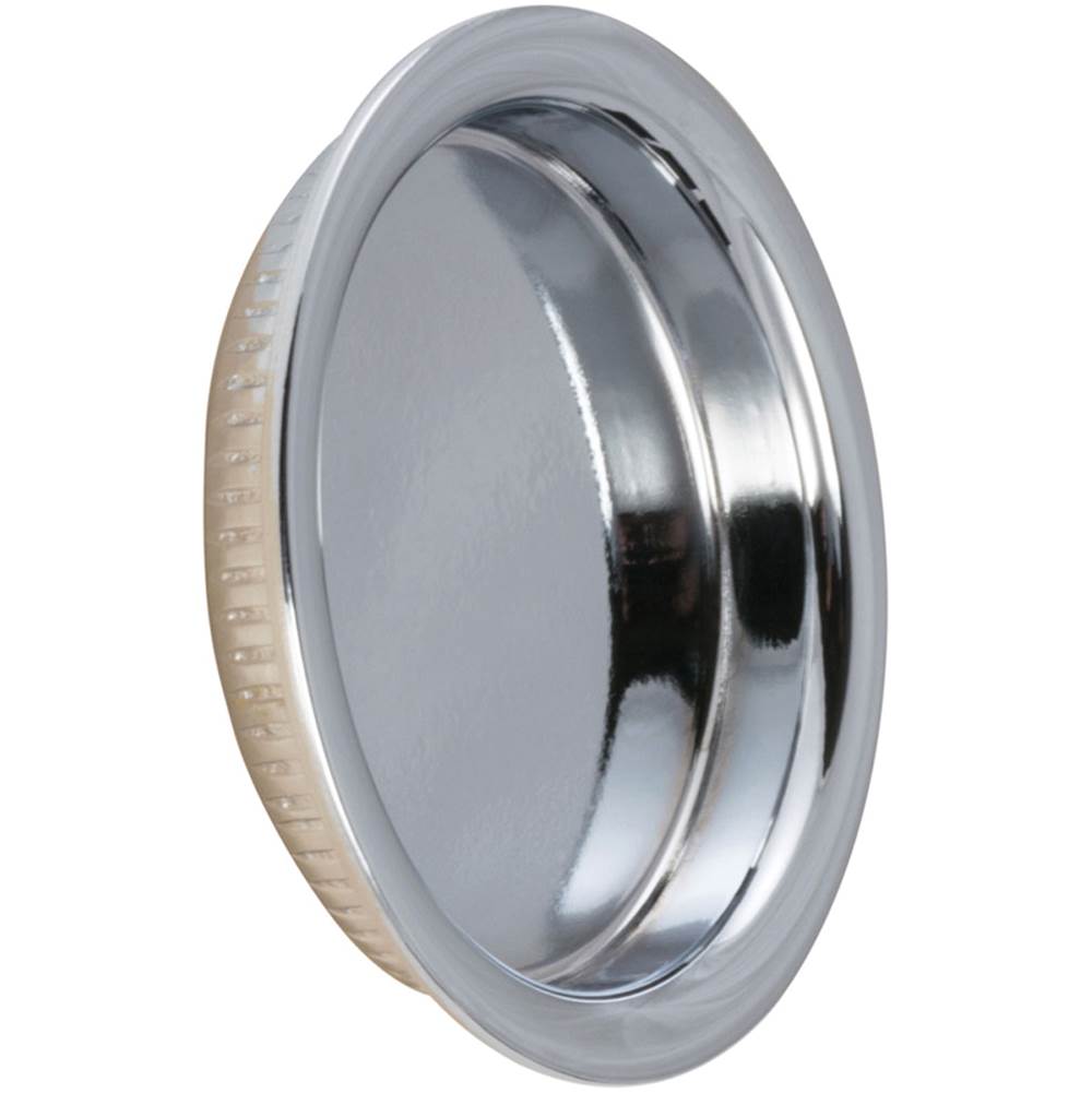 OMNIA - 2-3/16'' Dia. Flush Pull US26 - Polished Chrome Plated
