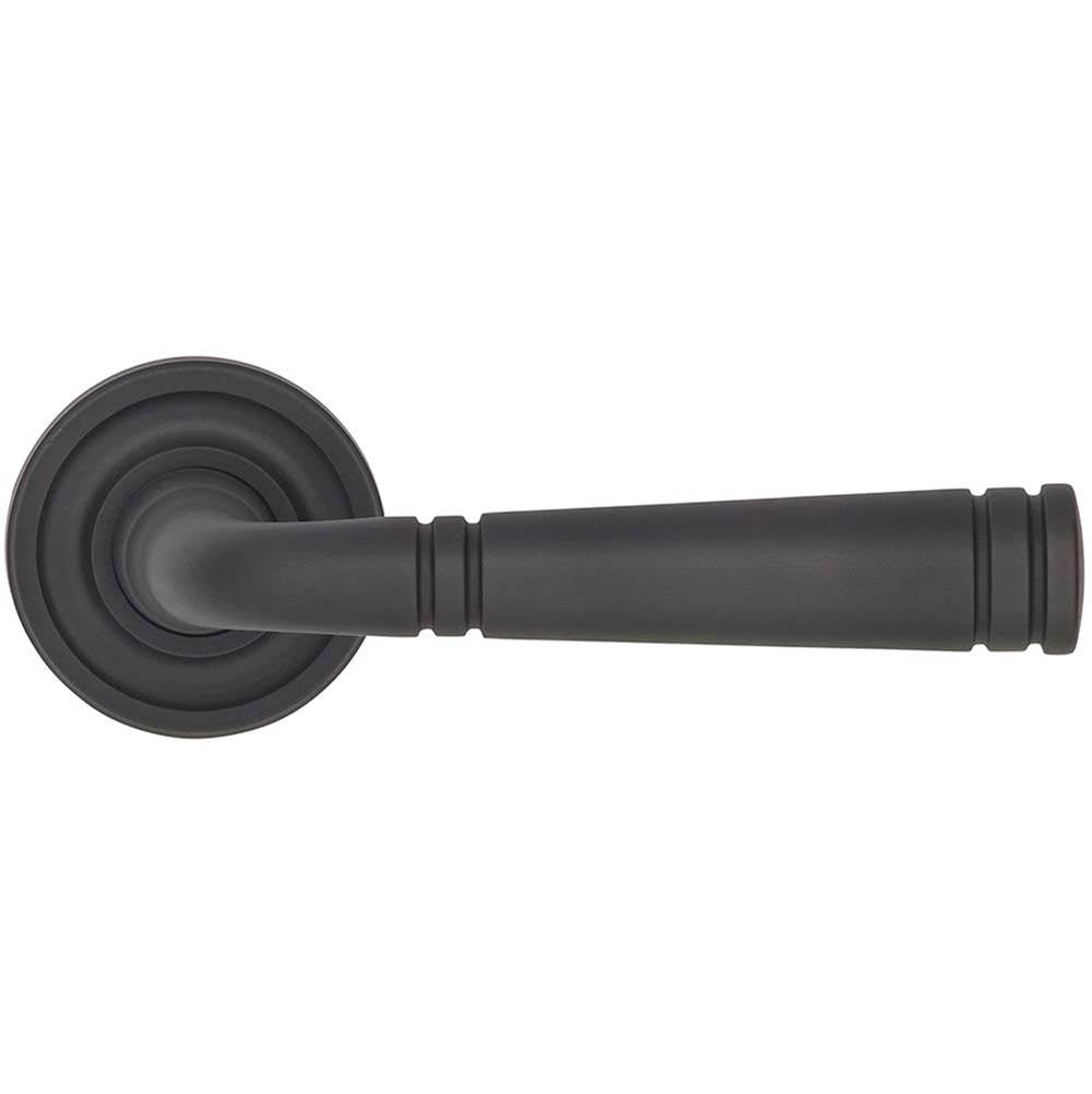 OMNIA - Edg.Lvr.50 mm Rose Pr US10B - Lacquered Oil Rubbed Black