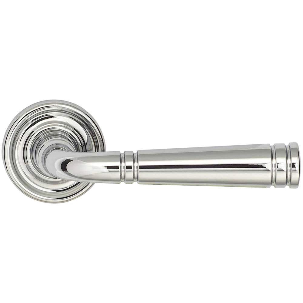 OMNIA - Edg.Lvr.50 mm Rose Pr US26 - Polished Chrome Plated