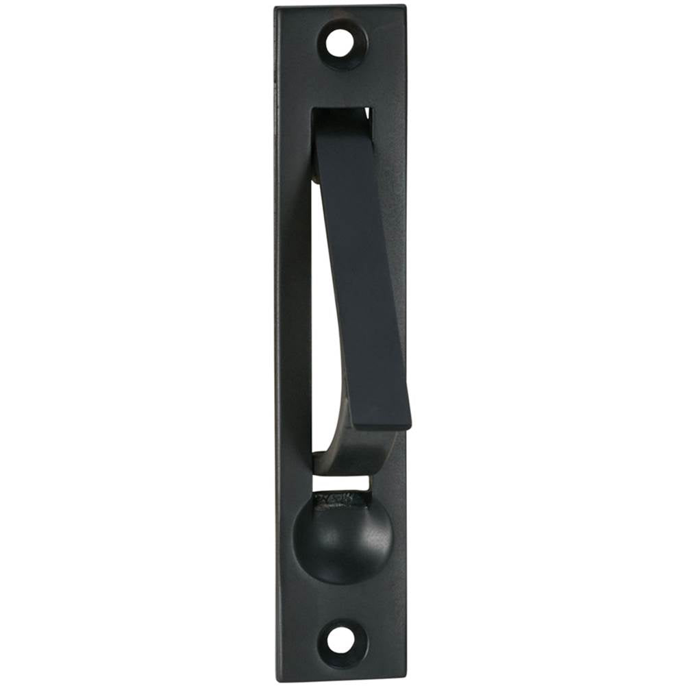OMNIA - Door Edge Pull US10B - Lacquered Oil Rubbed Black