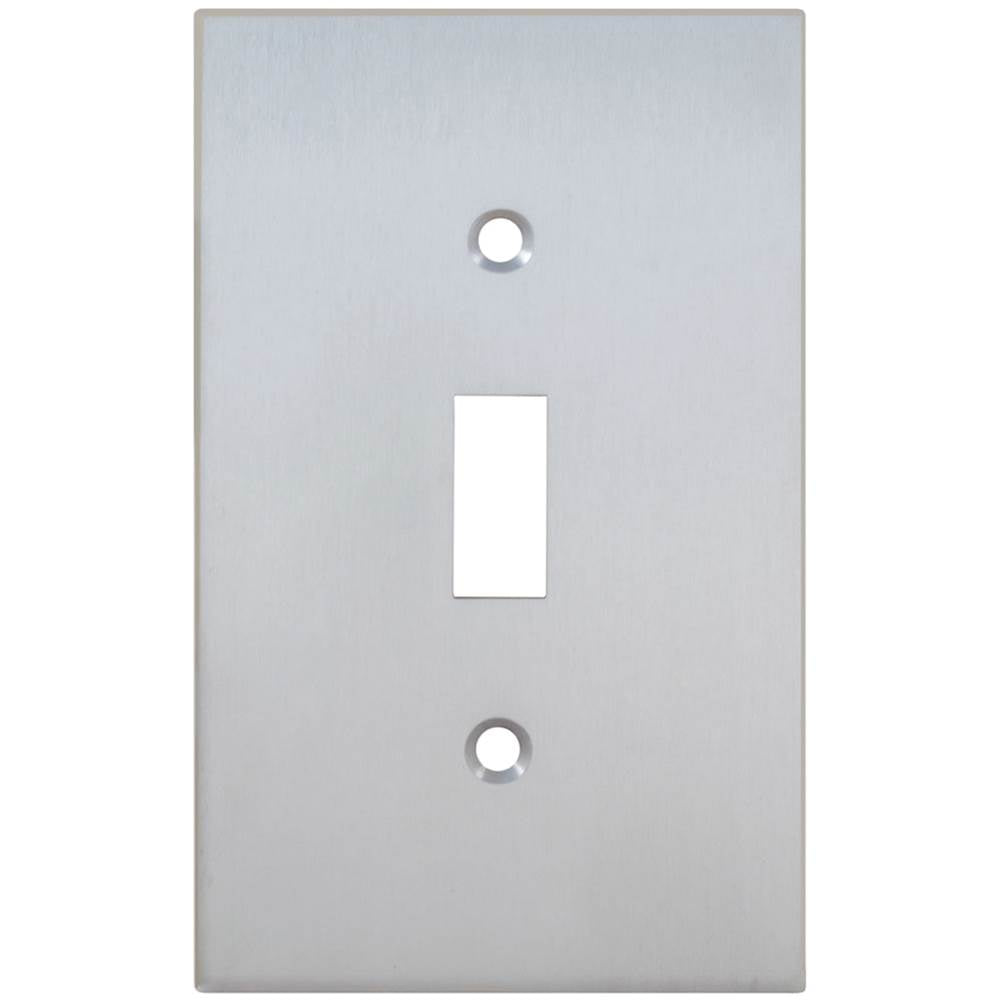 OMNIA - Single Toggle Switchplate US3 - Lacquered Polished Brass