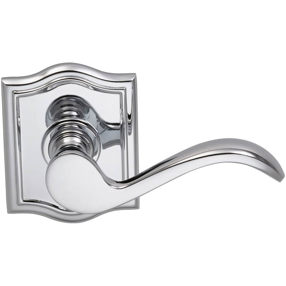 OMNIA - Wave Lvr,Arch Rose,Pass. US26 - Polished Chrome Plated