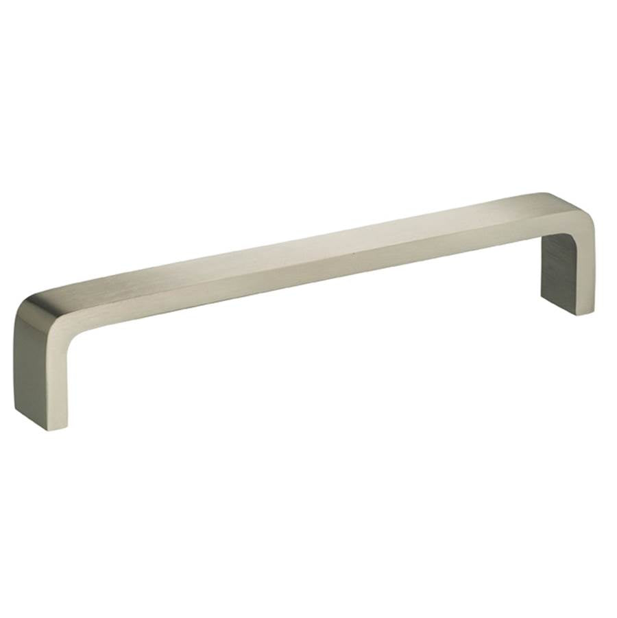 OMNIA - 5-3/4'' CC Cabinet Pull US15 - Lacquered Satin Nickel Plated