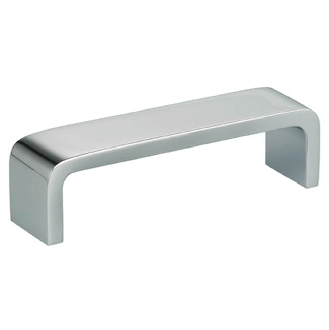 OMNIA - 3-3/4'' CC Cabinet Pull US26 - Polished Chrome Plated