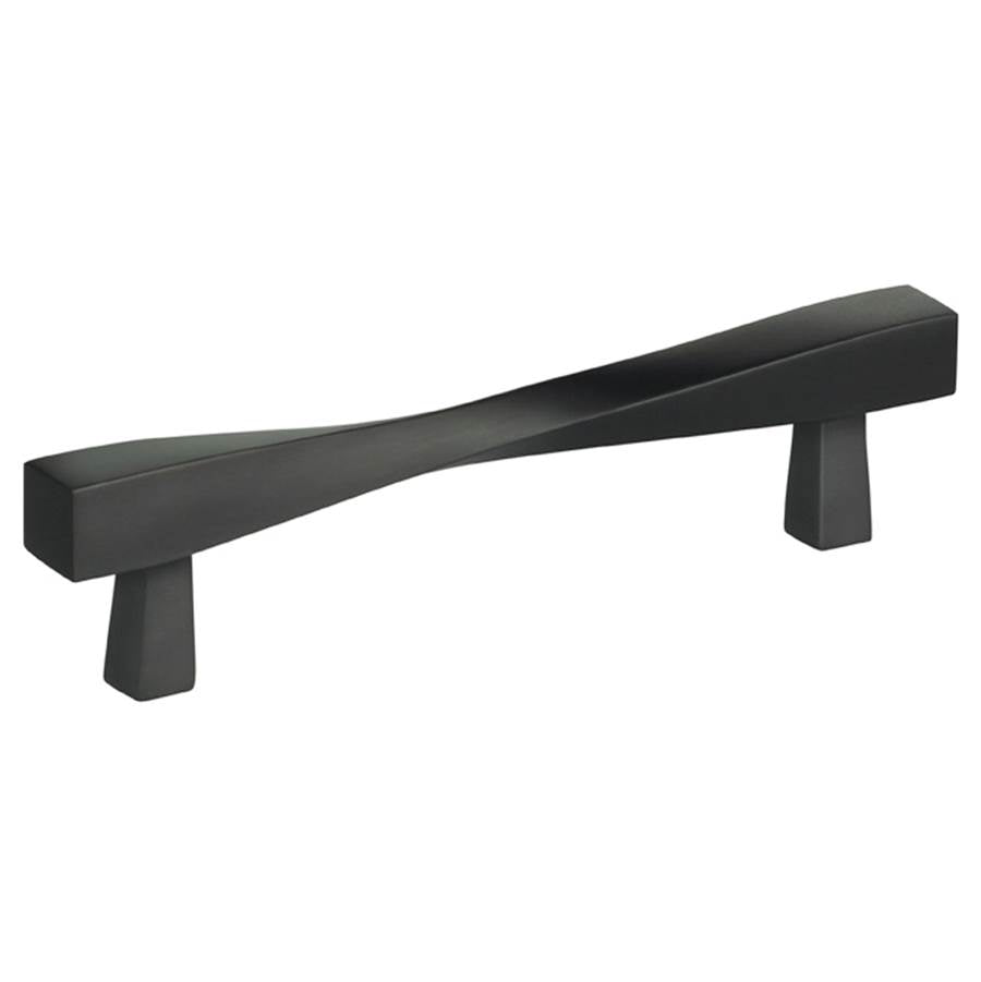 OMNIA - 4-5/8'' CC Cabinet Pull US10B - Lacquered Oil Rubbed Black