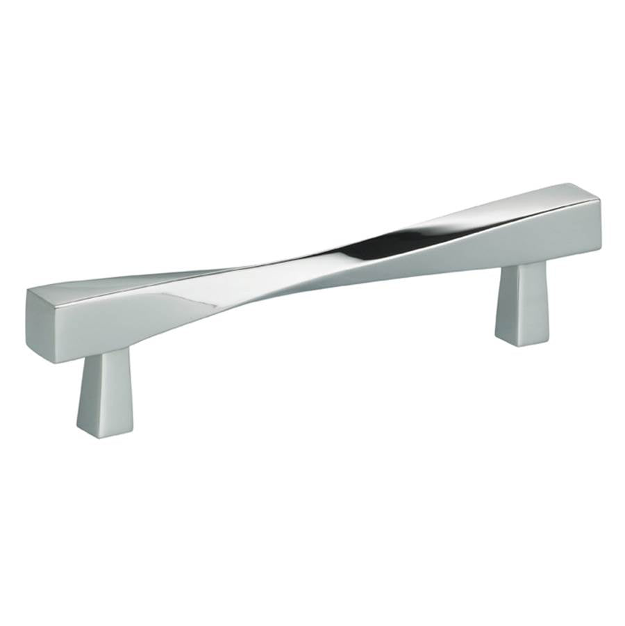 OMNIA - 4-5/8'' CC Cabinet Pull US26 - Polished Chrome Plated