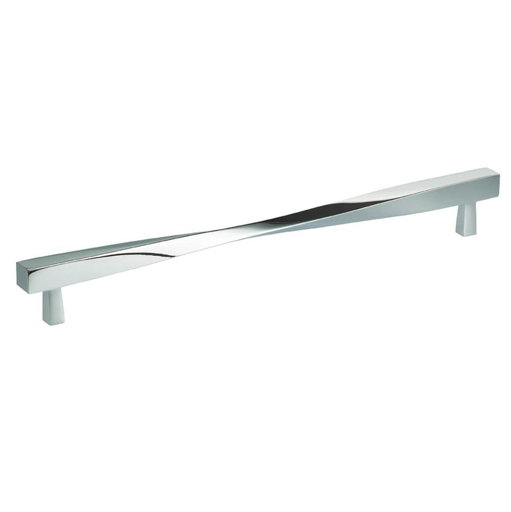 OMNIA - 10-3/4'' CC Cabinet Pull US26 - Polished Chrome Plated