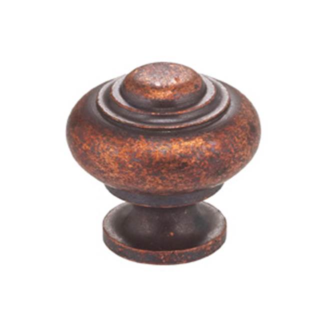 OMNIA - 1'' Dia. Cabinet Knob Vc - Vintage Copper