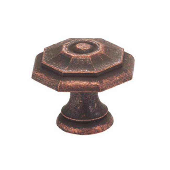 OMNIA - 1'' Dia. Cabinet Knob Vc - Vintage Copper