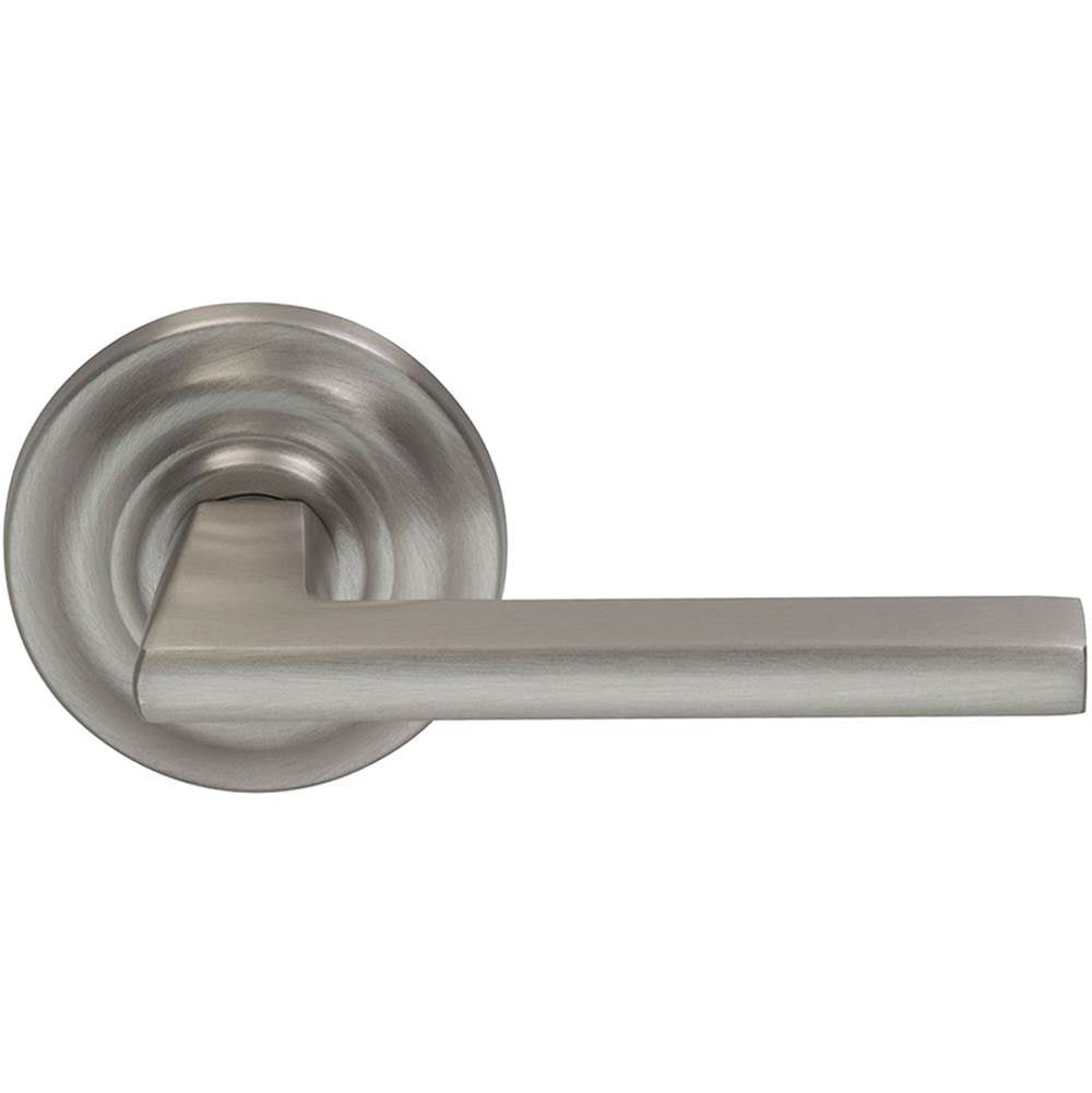 OMNIA - Wdg.Lvr,Trad.Rose,Pass. US15 - Lacquered Satin Nickel Plated