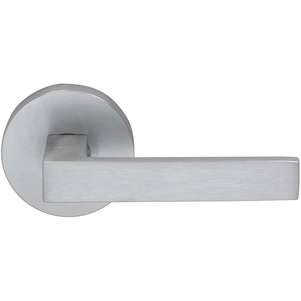 OMNIA - Sq.Lvr,Mod.Rose,Pass. US26D - Satin Chrome Plated