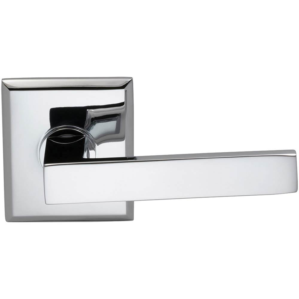 OMNIA - Sqr.Lvr,Rect.Rose,Priv. US26 - Polished Chrome Plated