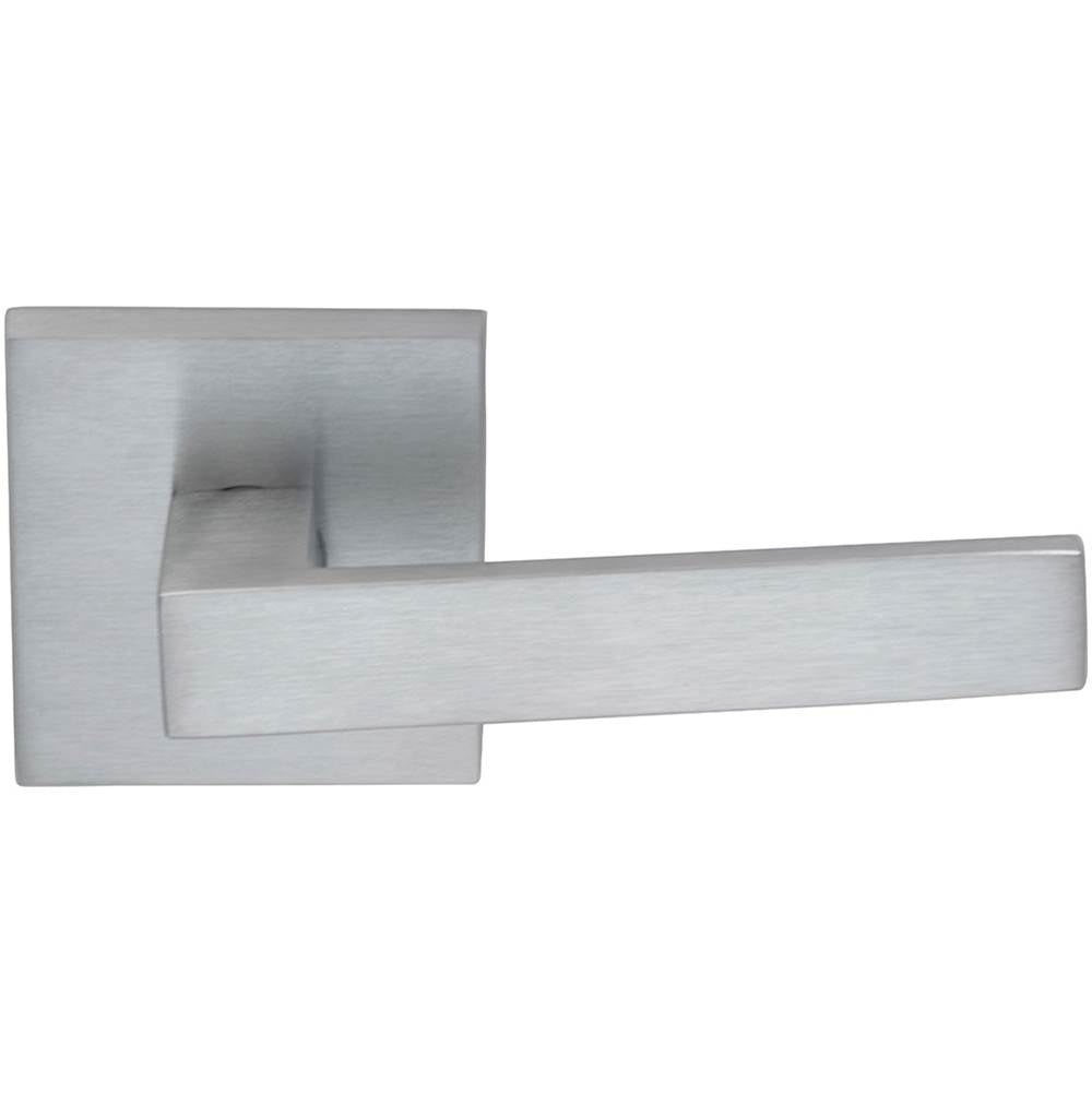OMNIA - Sqr.Lvr,Sq.Rose,Pass. US26D - Satin Chrome Plated