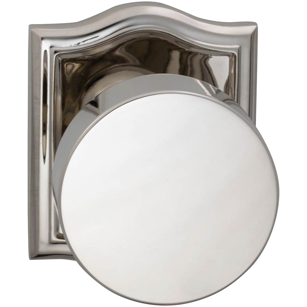 OMNIA - Puck.Kn,Arch Rose,Priv. US14 - Lacquered Polished Nickel Plated