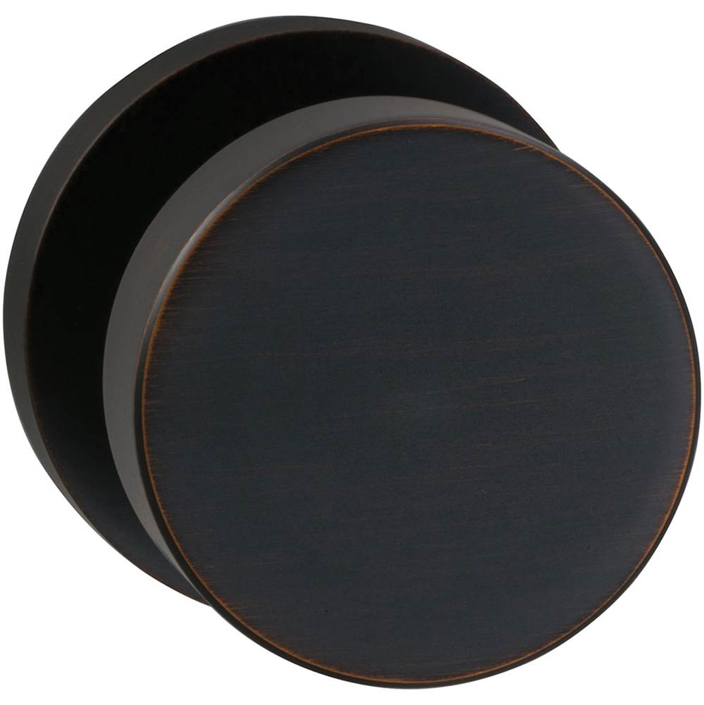 OMNIA - Puck Knob,Mod.Rose,Priv. UStb - Lacquered Tuscan Bronze