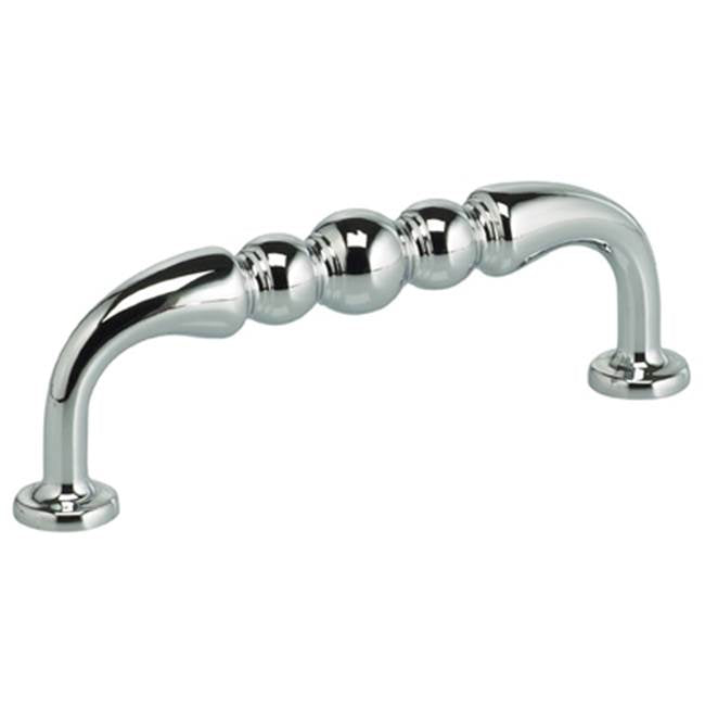 OMNIA - 3-1/2'' CC. Cabinet Pull US26 - Polished Chrome Plated