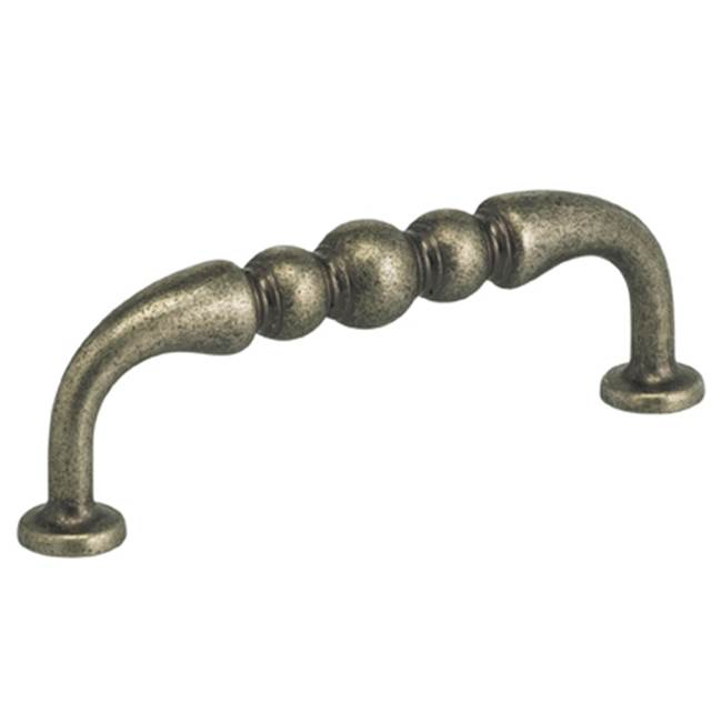 OMNIA - 3-1/2'' CC. Cabinet Pull Vi - Vintage Iron