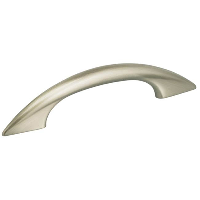 OMNIA - 4'' Cabinet Pull US15 - Lacquered Satin Nickel Plated