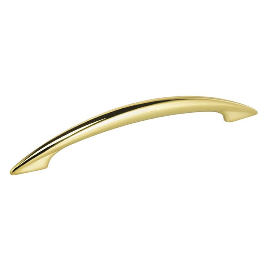 OMNIA - 6-1/2'' Cabinet Pull US3 - Lacquered Polished Brass