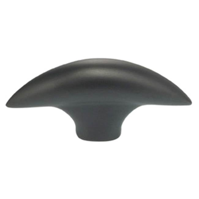 OMNIA - 1-7/8'' Cabinet Knob US10B - Lacquered Oil Rubbed Black