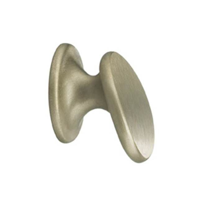 OMNIA - 1-3/16'' Cabinet Knob US15 - Lacquered Satin Nickel Plated