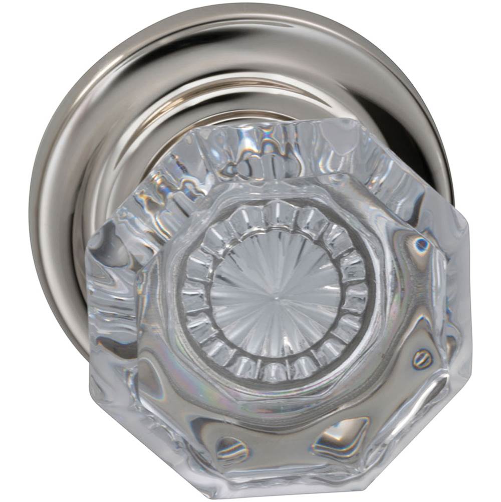OMNIA - Glass.Kn,Trad Rose,Priv. US5 - Lacquered Antique Brass