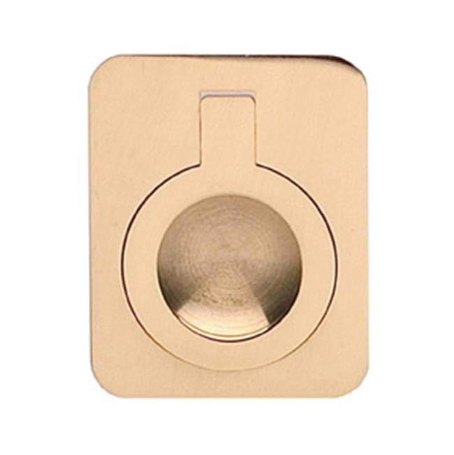 OMNIA - 2-3/8'' Drop Ring US3 - Lacquered Polished Brass