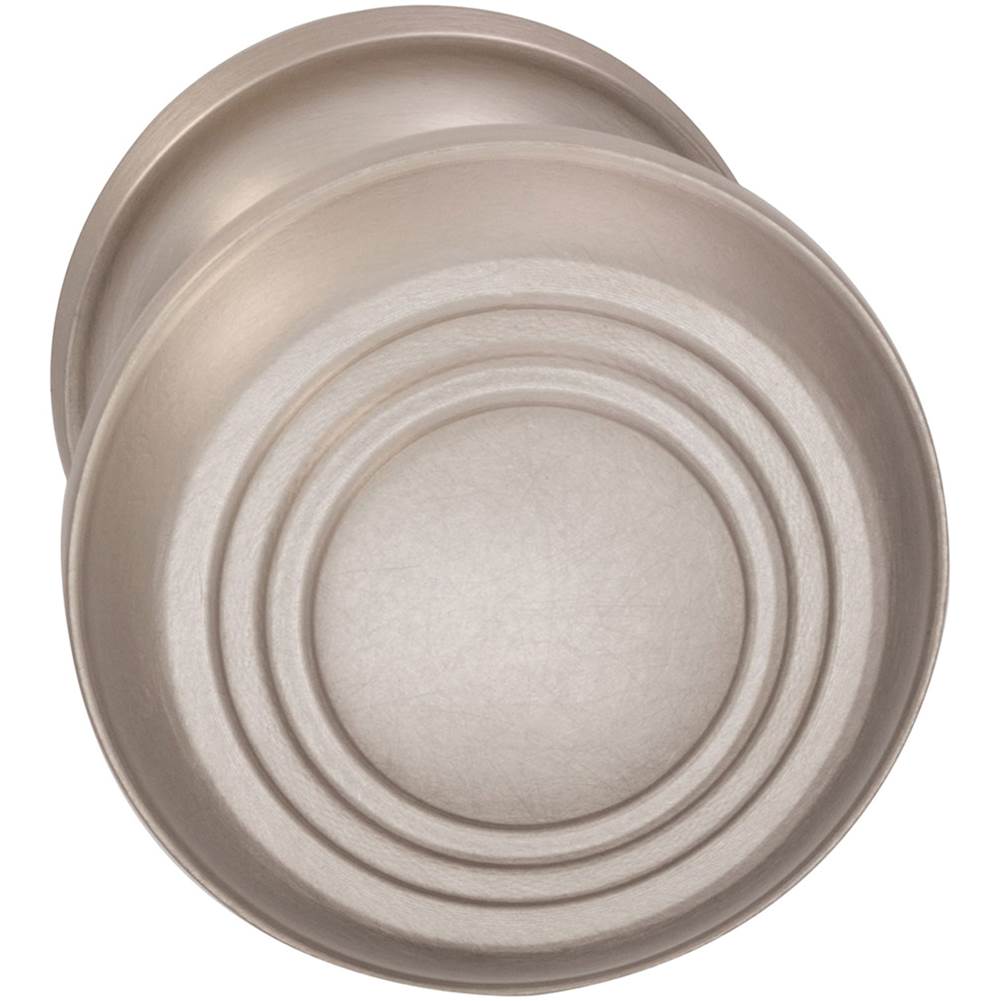 OMNIA - Passage Set 234/138 with 013 US15 - Lacquered Satin Nickel Plated