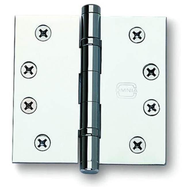 OMNIA - 4'' B.B. Button Tip Hinge Vi - Vintage Iron