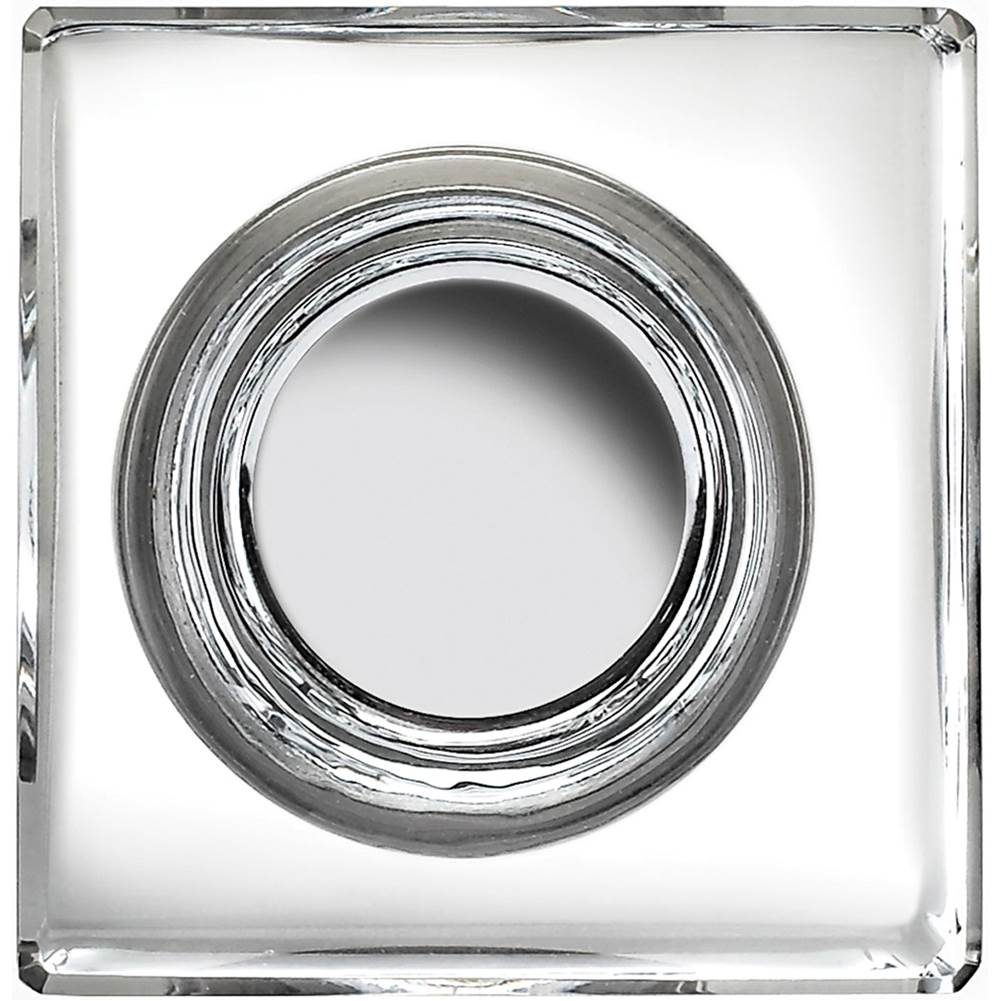 Square Glass Cabinet Knob 10B
