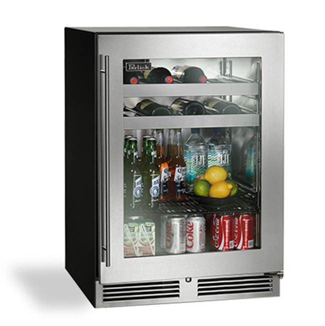 24'' C-Series Indoor Beverage Center with Fully Integrated Panel-Ready Solid Door, Hinge Right - Must Order Lock Kit 67440L or 67440R for Lock Option