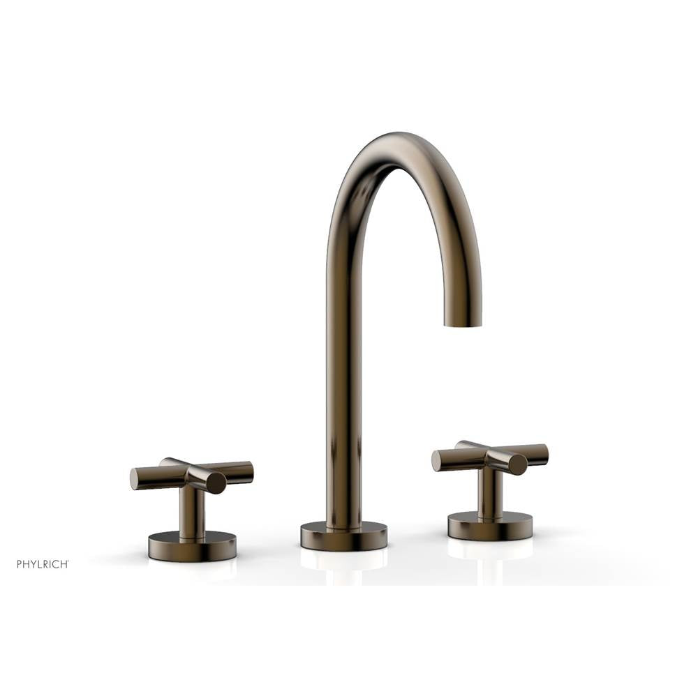 Phylrich - W/S Faucet Cross Hdl High Spout - Antique Brass