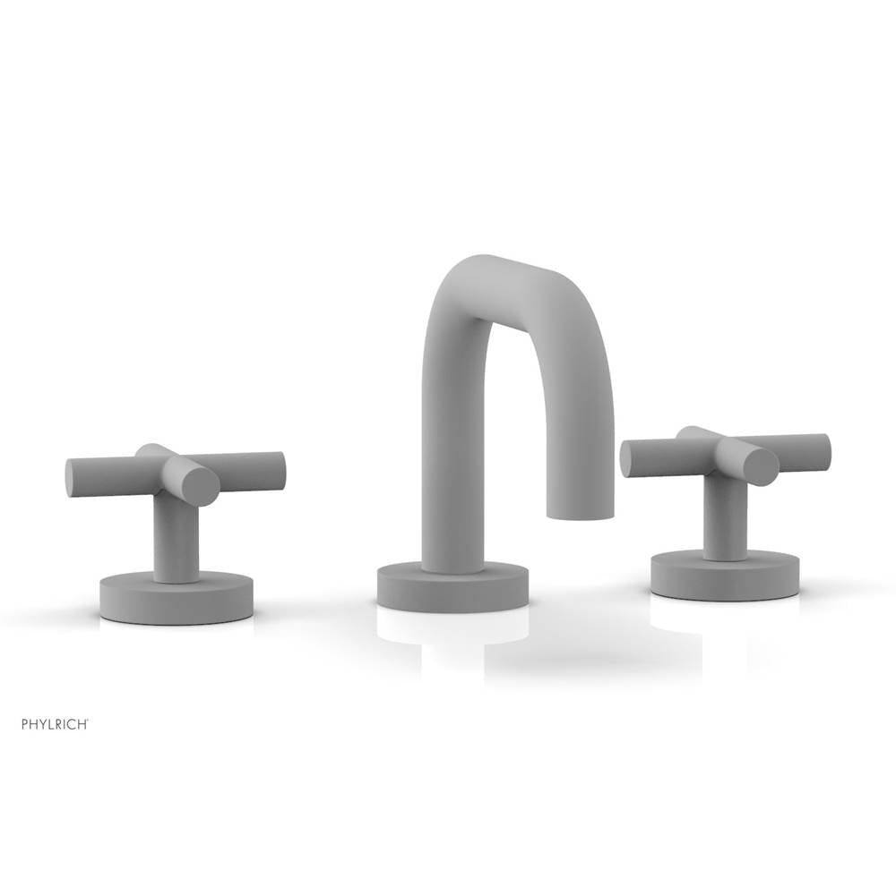 Phylrich - W/S Faucet Cross Hdl Low Spout - Satin White