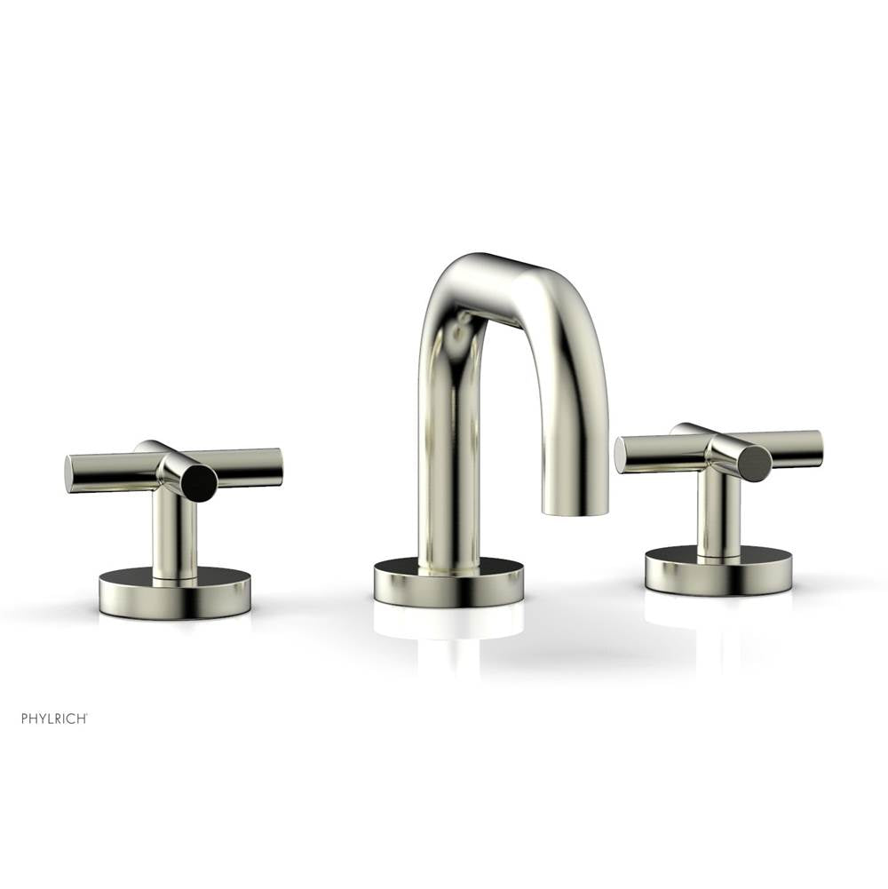 Phylrich - W/S Faucet Cross Hdl Low Spout - Satin Nickel