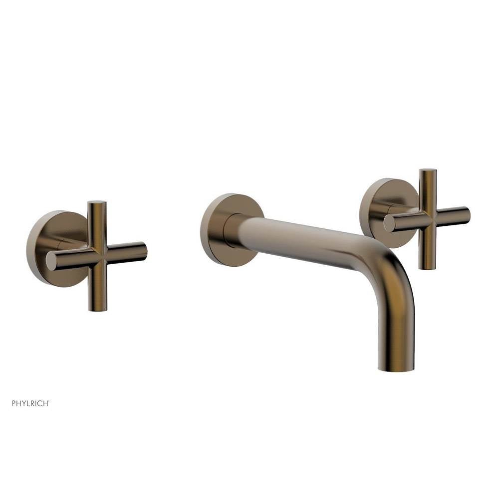 Phylrich - Wall Lav Set Cross Handle - Antique Brass