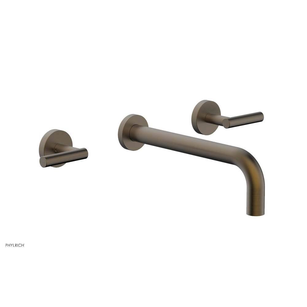 Phylrich - Wall Lav Set Lever Handle 10'' Spt - Old English Bronze