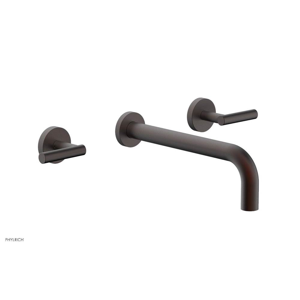 Phylrich - Wall Lav Set Lever Handle 10'' Spt - Weathered Copper